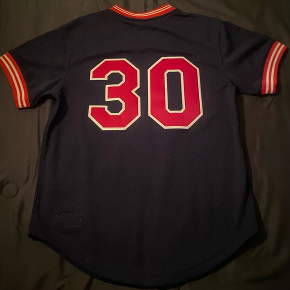 Mitchell and Ness Cleveland Indians Joe Carter Batter Jersey *Deadstock* - Picture 2 of 2